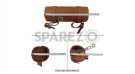 Royal Enfield Meteor and Classic Reborn 350 Big Size Tool Bag lever with Grip Brown - SPAREZO